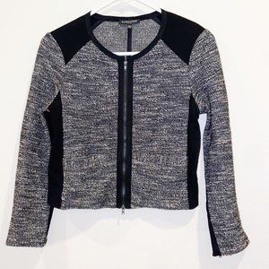 Eileen Fisher Marled Moto Jacket XSPetite